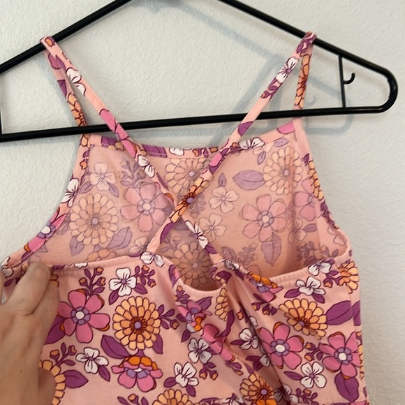 Girls Cat & Jack Floral Dress - XL 14 - Picture 5 of 7